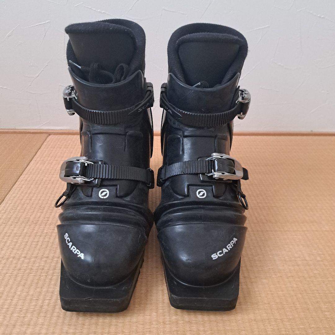 SCARPA T4 テレマークスキーブーツ 27.5cm　 黒