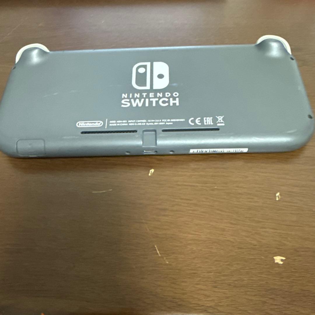 Nintendo Switch Lite グレー 本体 ケース付き