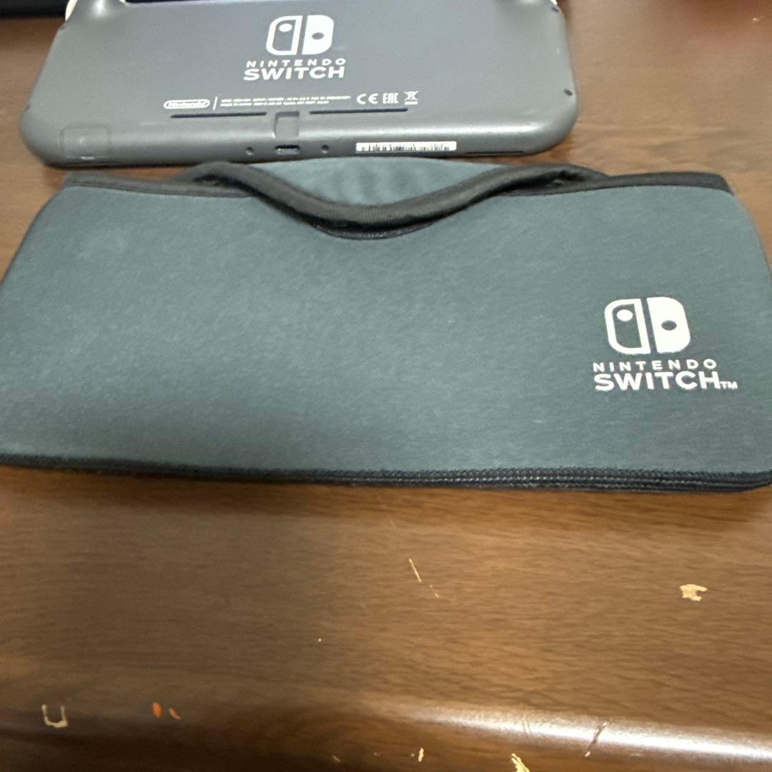 Nintendo Switch Lite グレー 本体 ケース付き