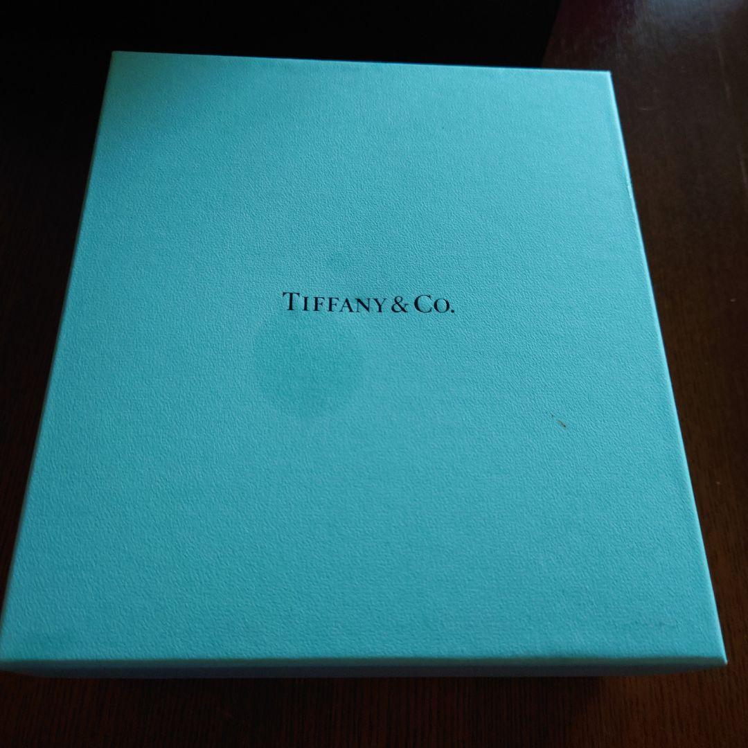 ティファニー　ショッピングバッグ型置物　陶器