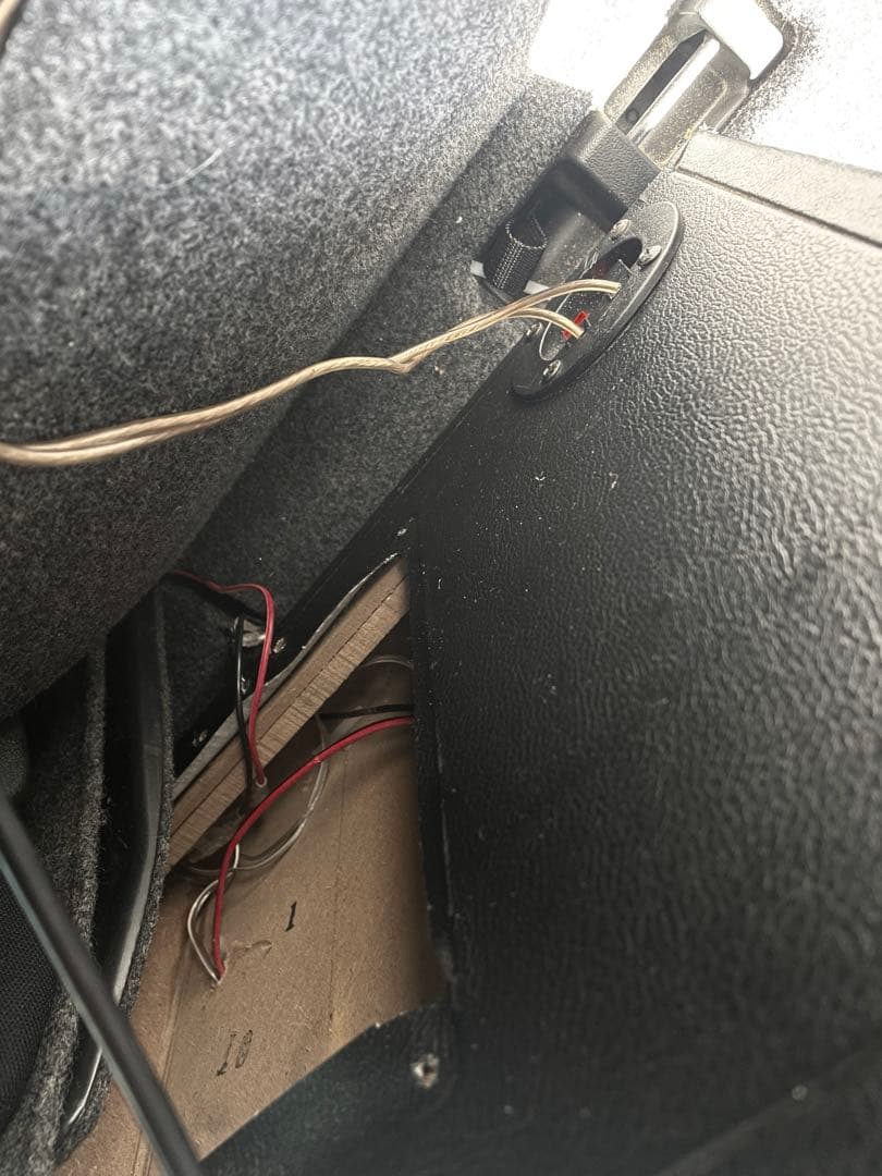 Piko 年代物ウーファー8inch LEDネオン風リング付き ターミナル抜き