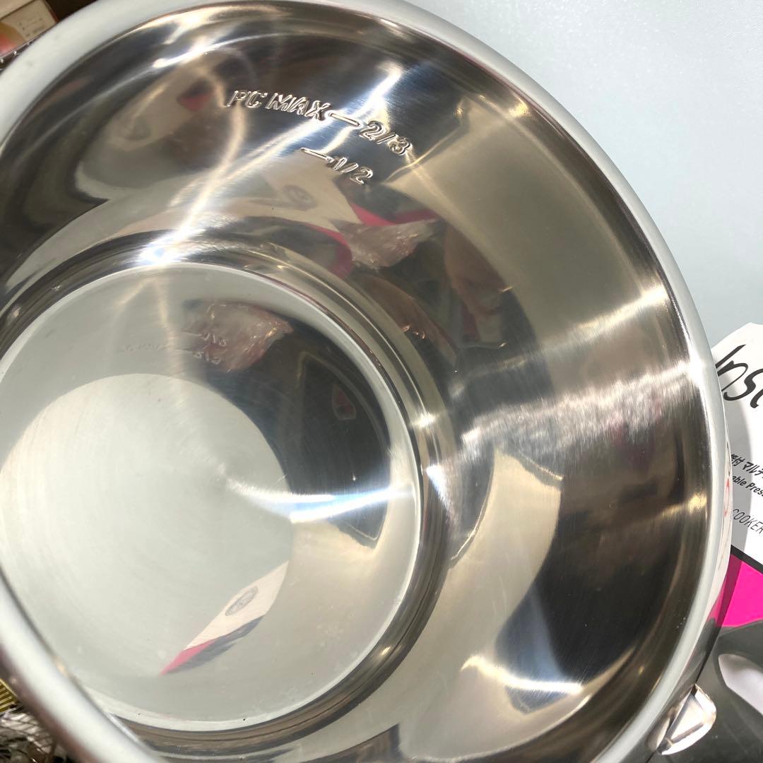 【未使用品】Instant Pot DUO SV 60 電気圧力鍋 6L