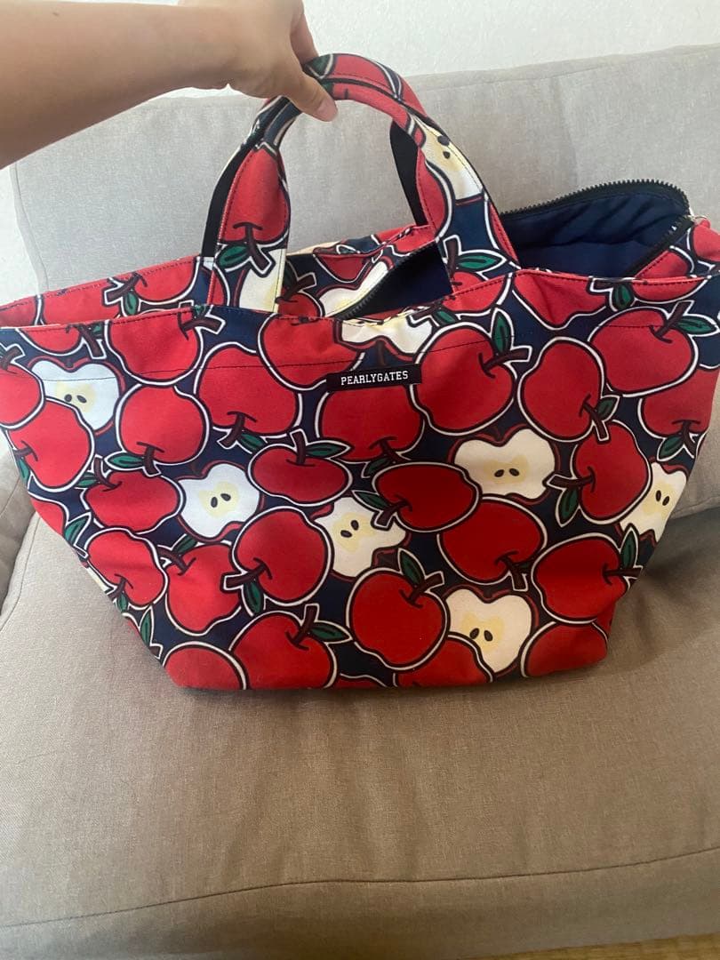 パーリーゲイツ　ボストンバック　りんご　トートバッグ
