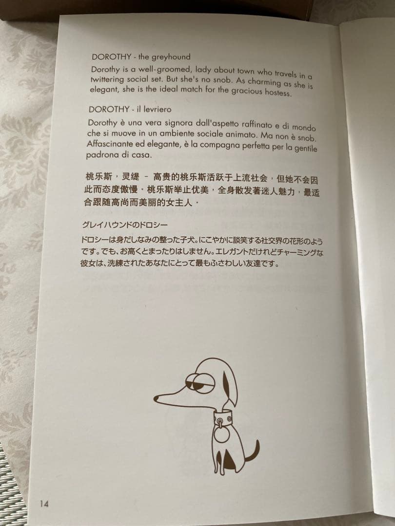 GUCCI 廃盤グッチョリ　チャーム　グレーハウンド　ドロシー