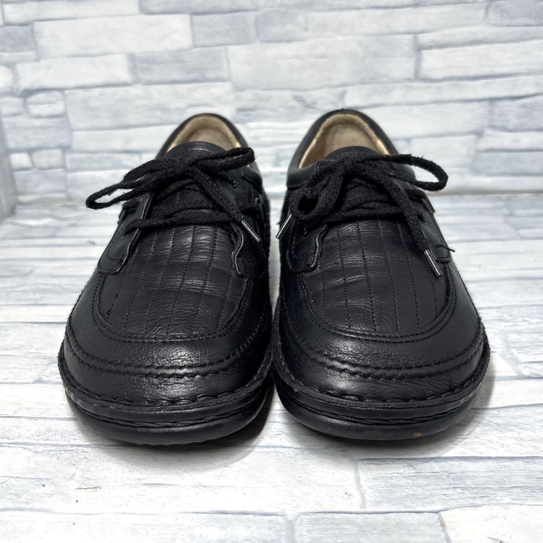 フィンコンフォート レースアップシューズ ブラック EU 37/23.5cm