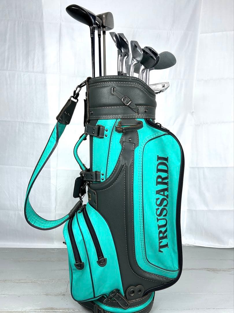 本格派 メンズゴルフクラブ 15本 フルセット フルセット トラサルディ バック