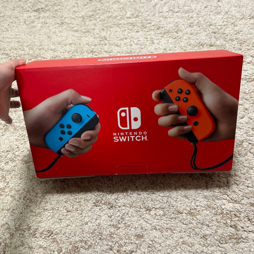 Nintendo Switch 本体 (青, 赤)