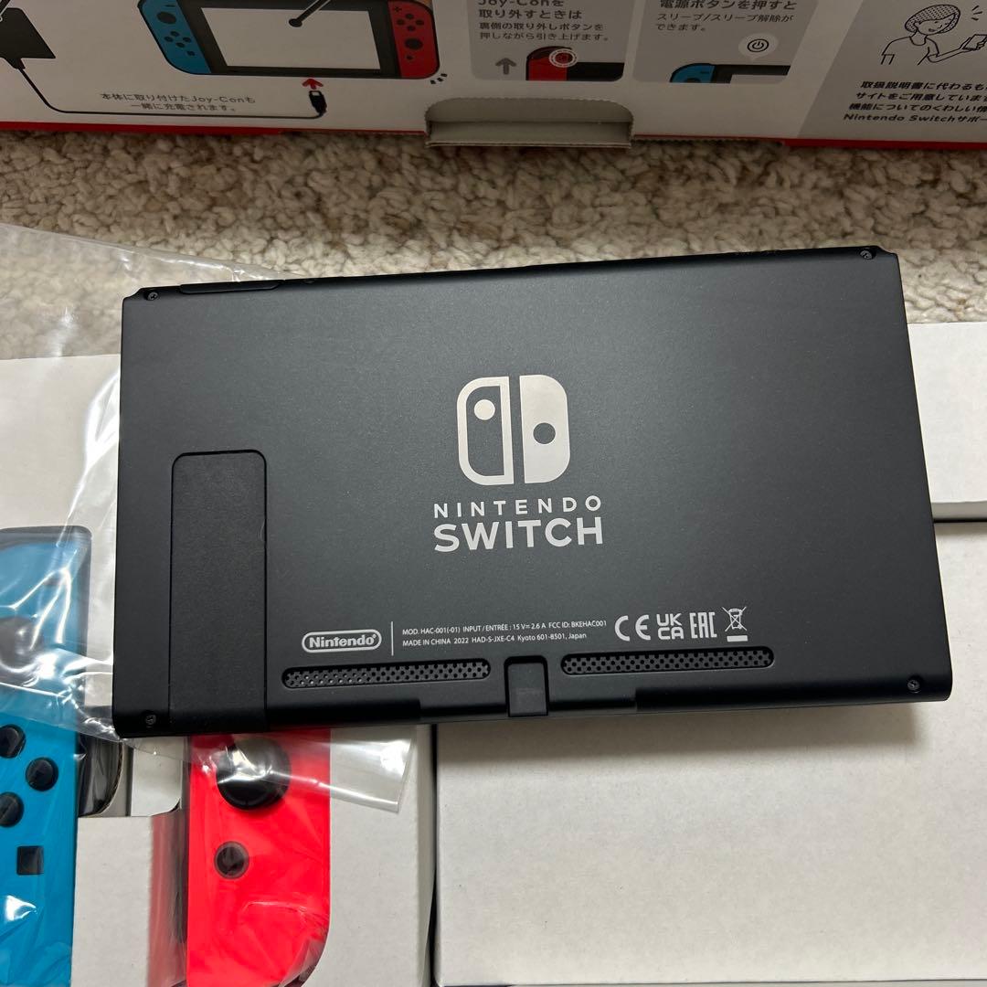 Nintendo Switch 本体 (青, 赤)