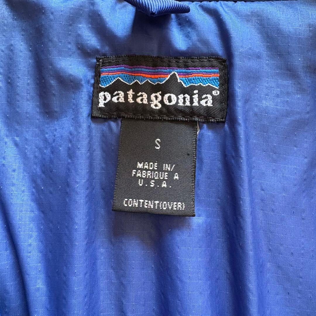patagonia ファィヤーボール Sサイズ 赤 ネイビー 98年 USA製