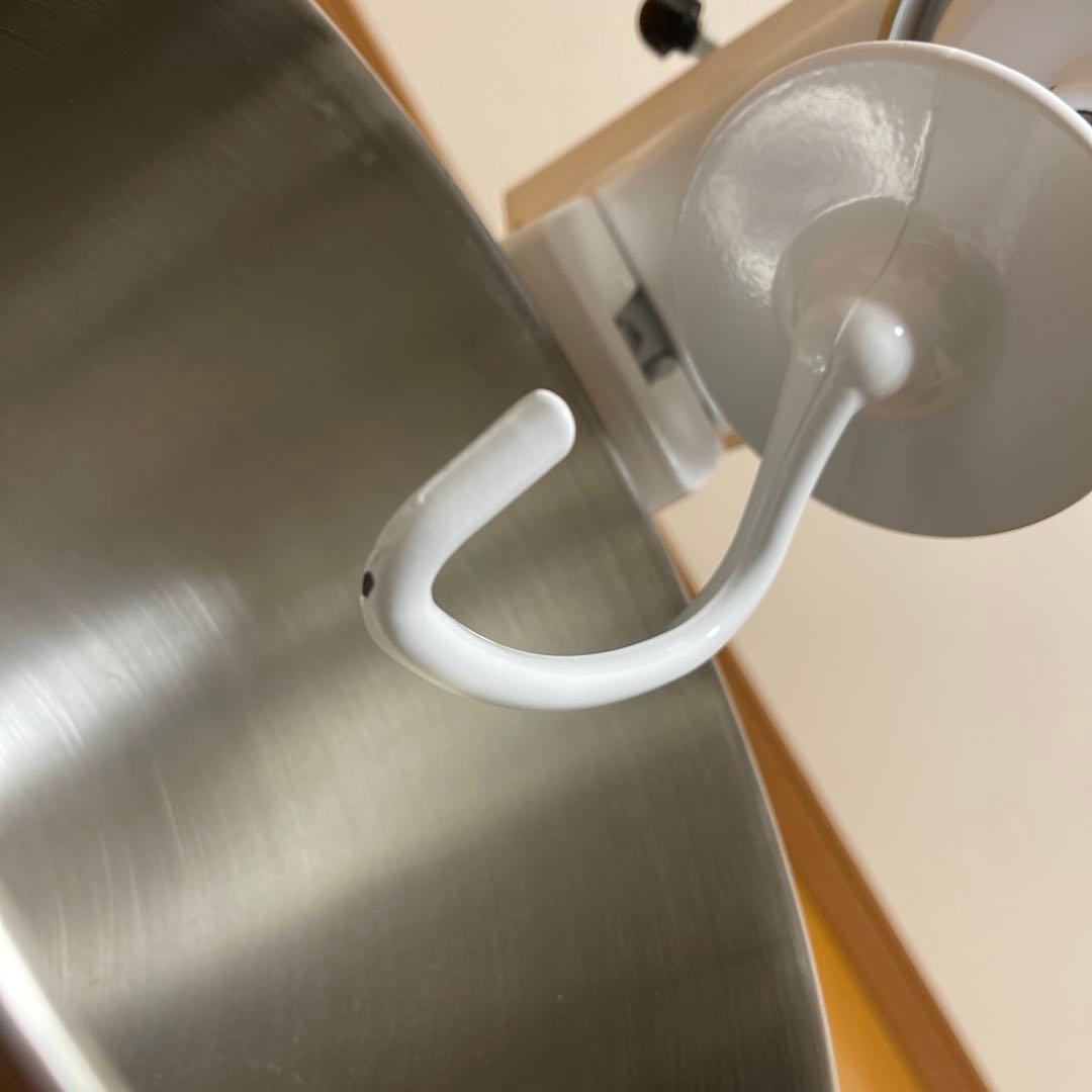 【保証期間内】キッチンエイド スタンドミキサー4.8L（ホワイト）付属品一式