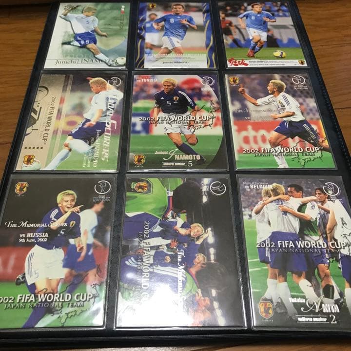 稲本潤一　サッカーカード　ガンバ