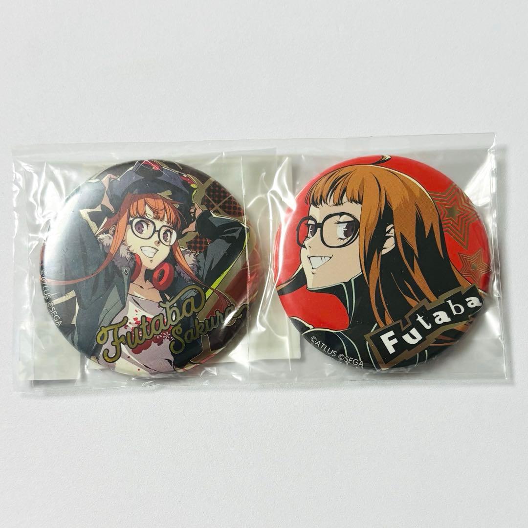 ペルソナ5 ザ・ロイヤル 楽天コレ メタル風缶バッチ D-8賞 佐倉双葉 ナビ