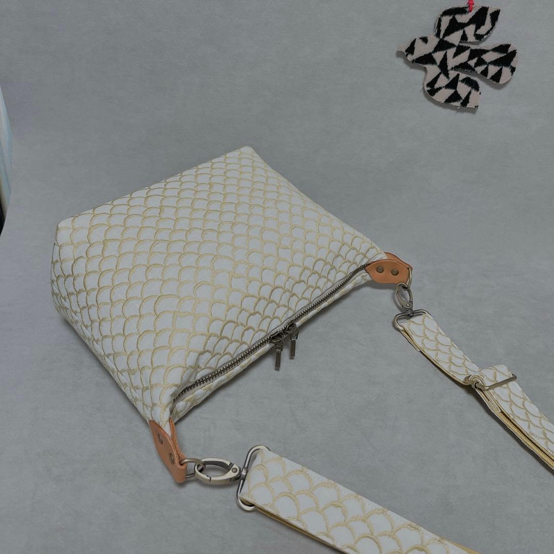 ハンドメイド　ミナペルホネン　CUBUバッグ⑅︎◡̈︎*