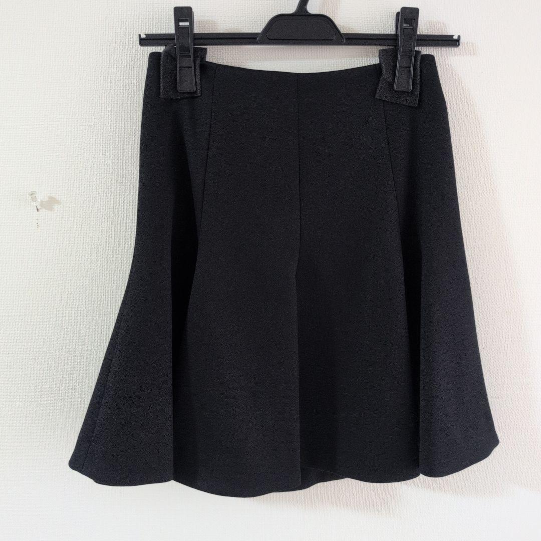 Sheller シェリエ　 フレアスカート 　ゴールドファスナー　新品・タグ付