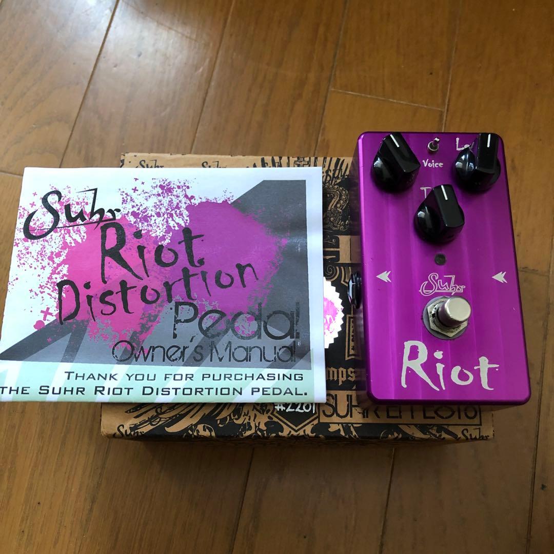 ギター Suhr Riot Distortion Pedal