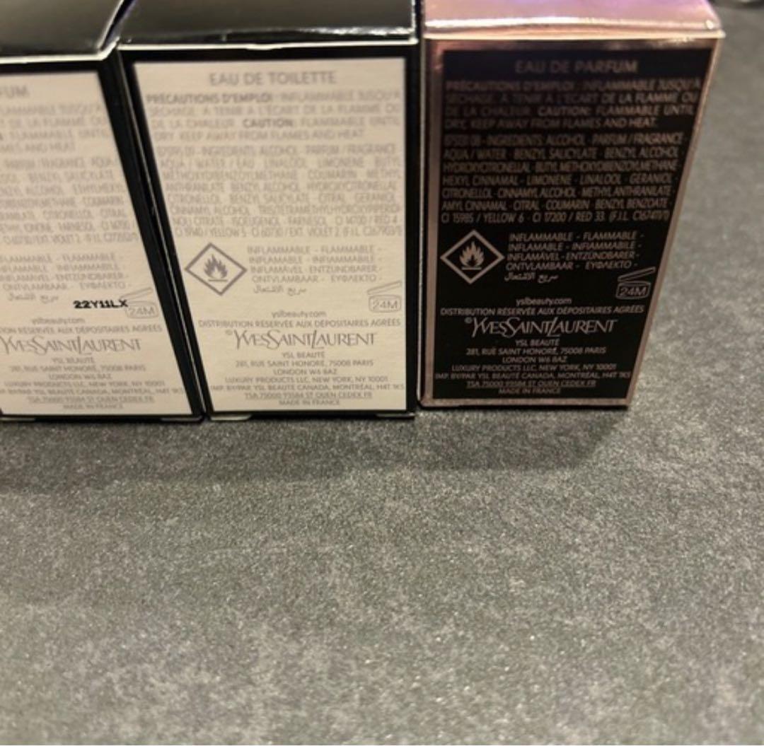 Yves Saint Laurent 香水4本セット