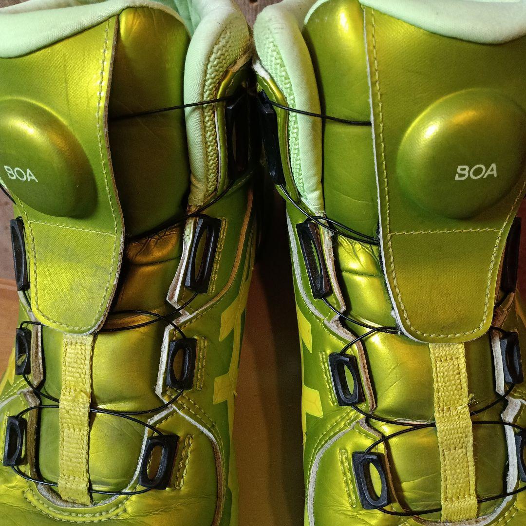 ASICS BOA グリーン 安全靴