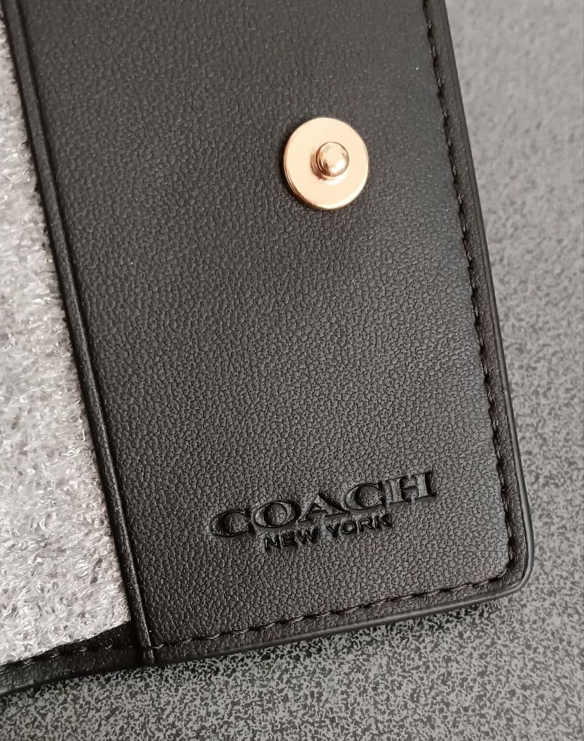 COACH/コーチ　ファイブ リング キー ケース・シグネチャー キャンバス
