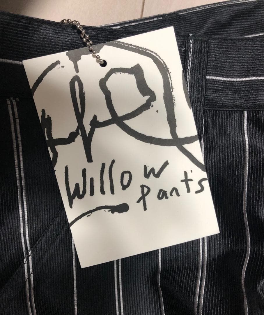 新品 Willow Pants P-011 デットストック シルク ショーツ 0