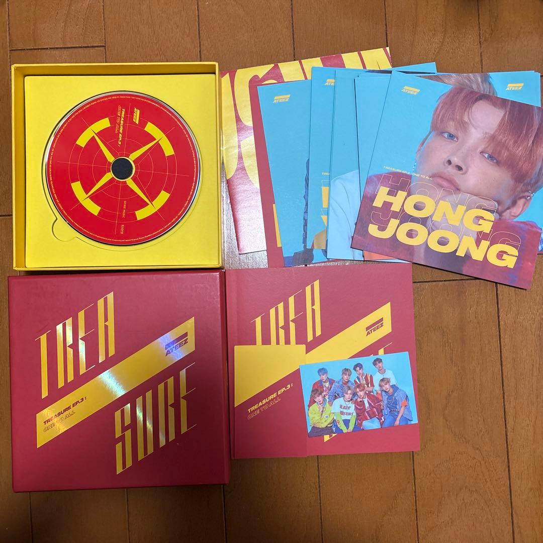 K-POP・アジア ateez treasure ep.3 : one to all