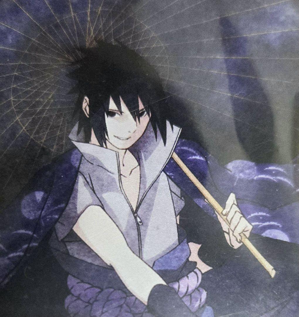 NARUTO　うちはサスケ　アクリルスタンドキーホルダー