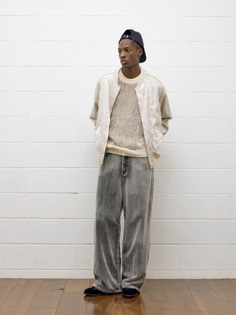 unused 25ss ダメージニット　コットン　サイズ3 アンユーズド　新品