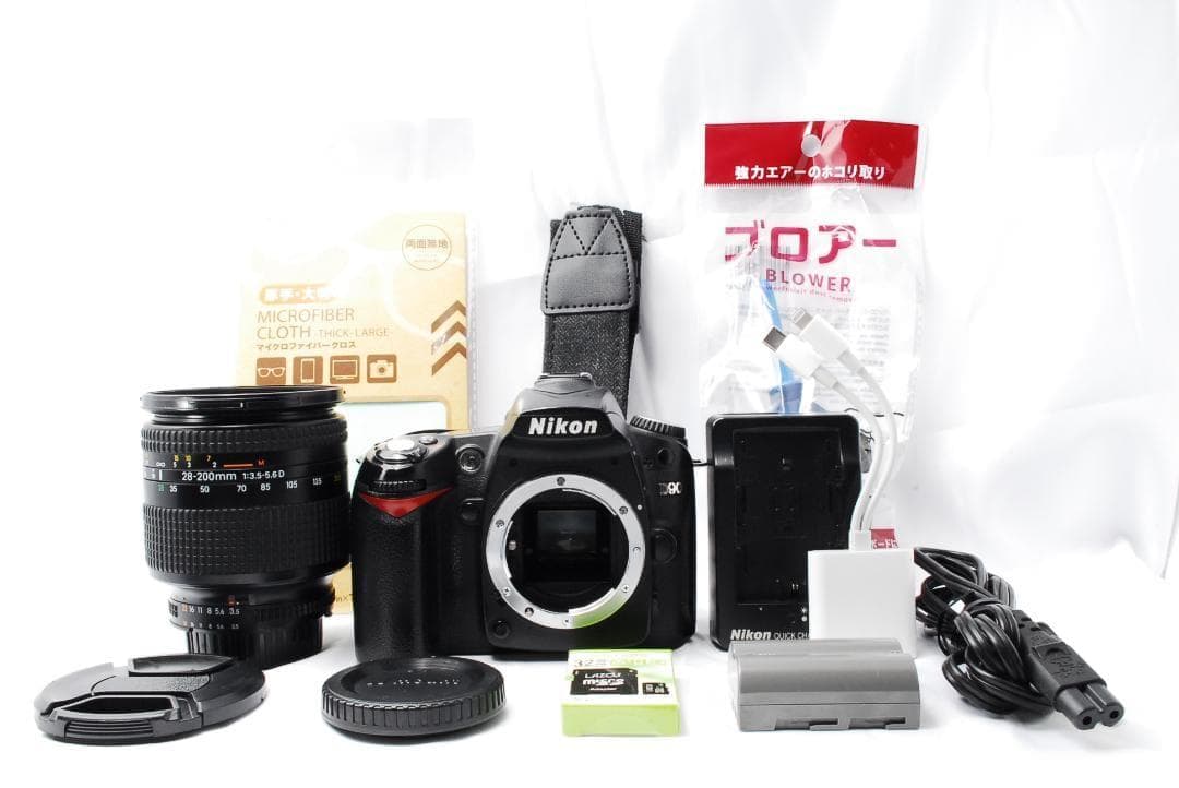 高倍率レンズ付✨Nikon ニコン D90✨一眼レフカメラ✨スマホ転送