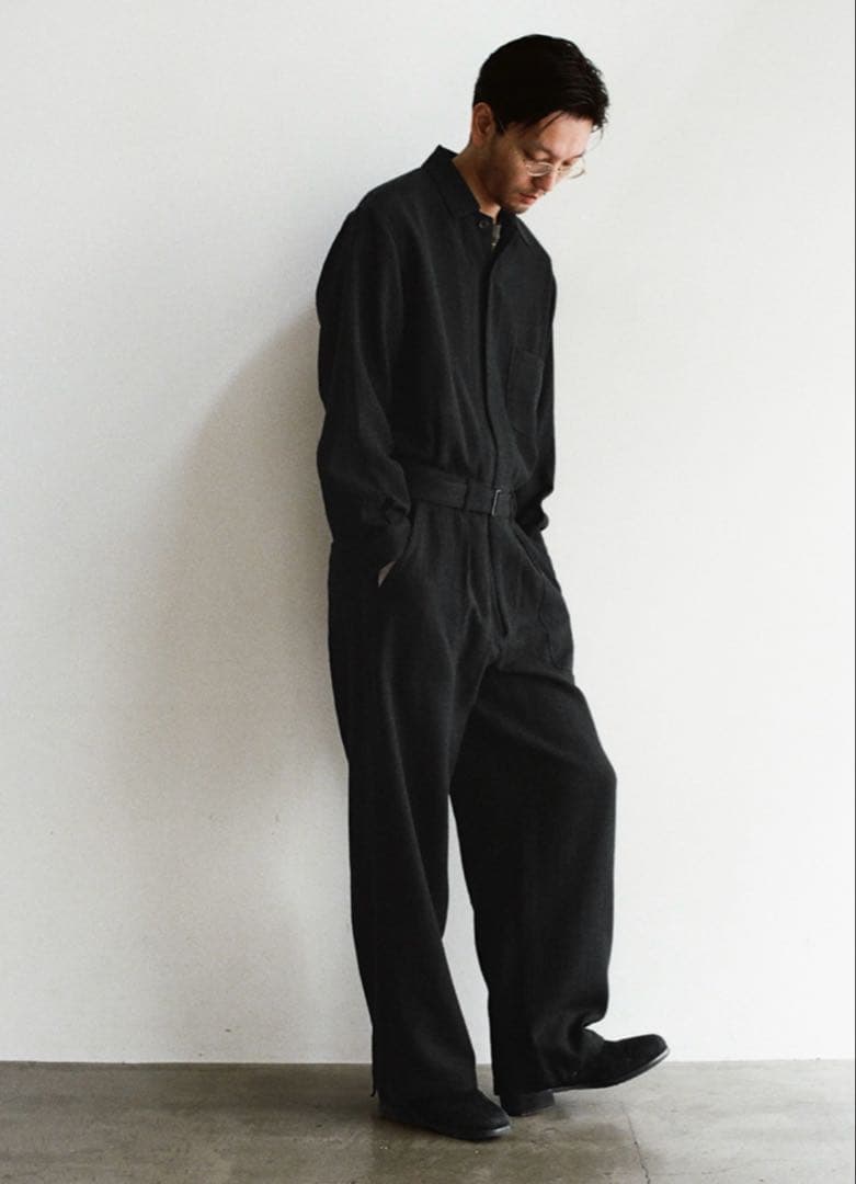 パンツ Felted Wool Utility Overall