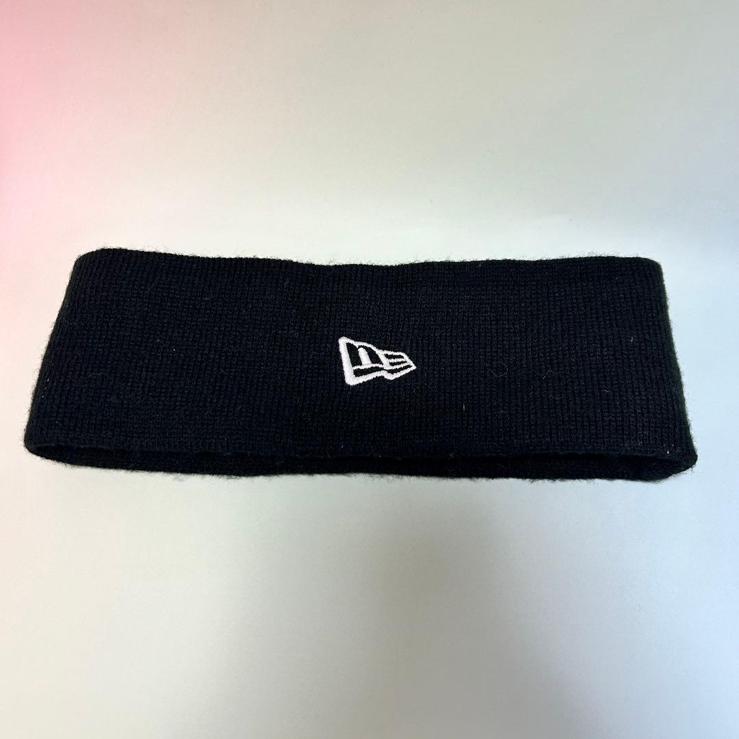 Supreme　New Era　ヘアバンド　ブラック　リフレクティブ