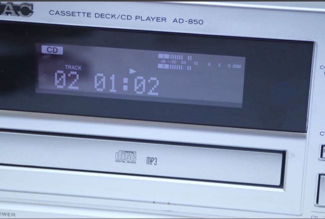 TEAC ティアック AD-850 カセットデッキ/CDプレーヤー