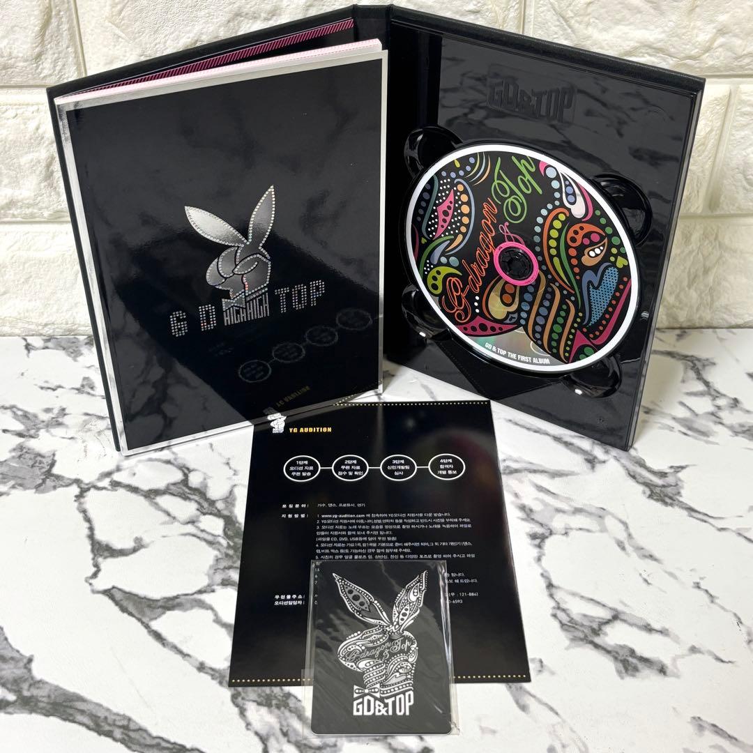 BIGBANG GD & TOP 1集 Vol.1 韓国盤CD ファミリーカード