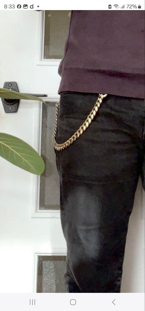 ウォレットチェーン シルバー