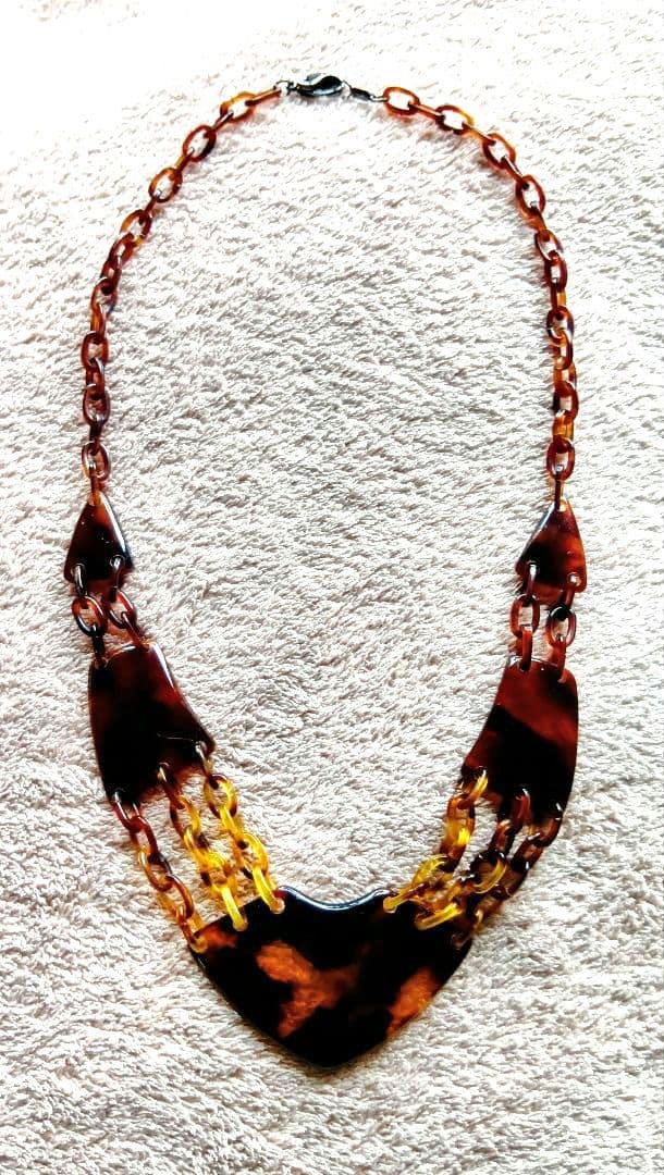 江戸鼈甲屋　べっ甲ネックレス