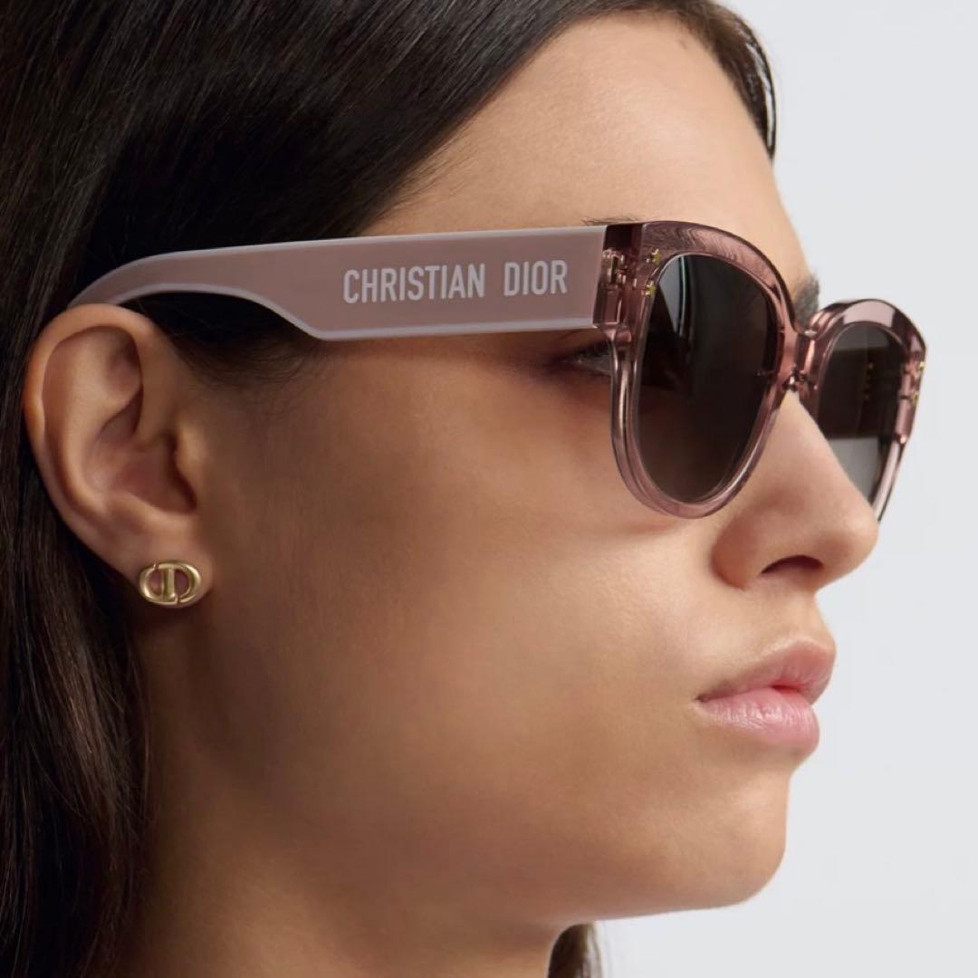 Christian Dior ディオール　ピンク サングラス　バタフライ