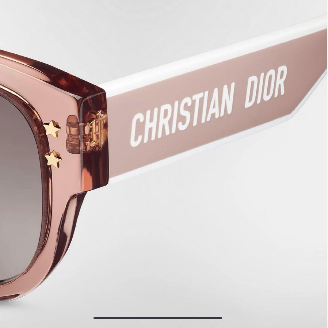Christian Dior ディオール　ピンク サングラス　バタフライ