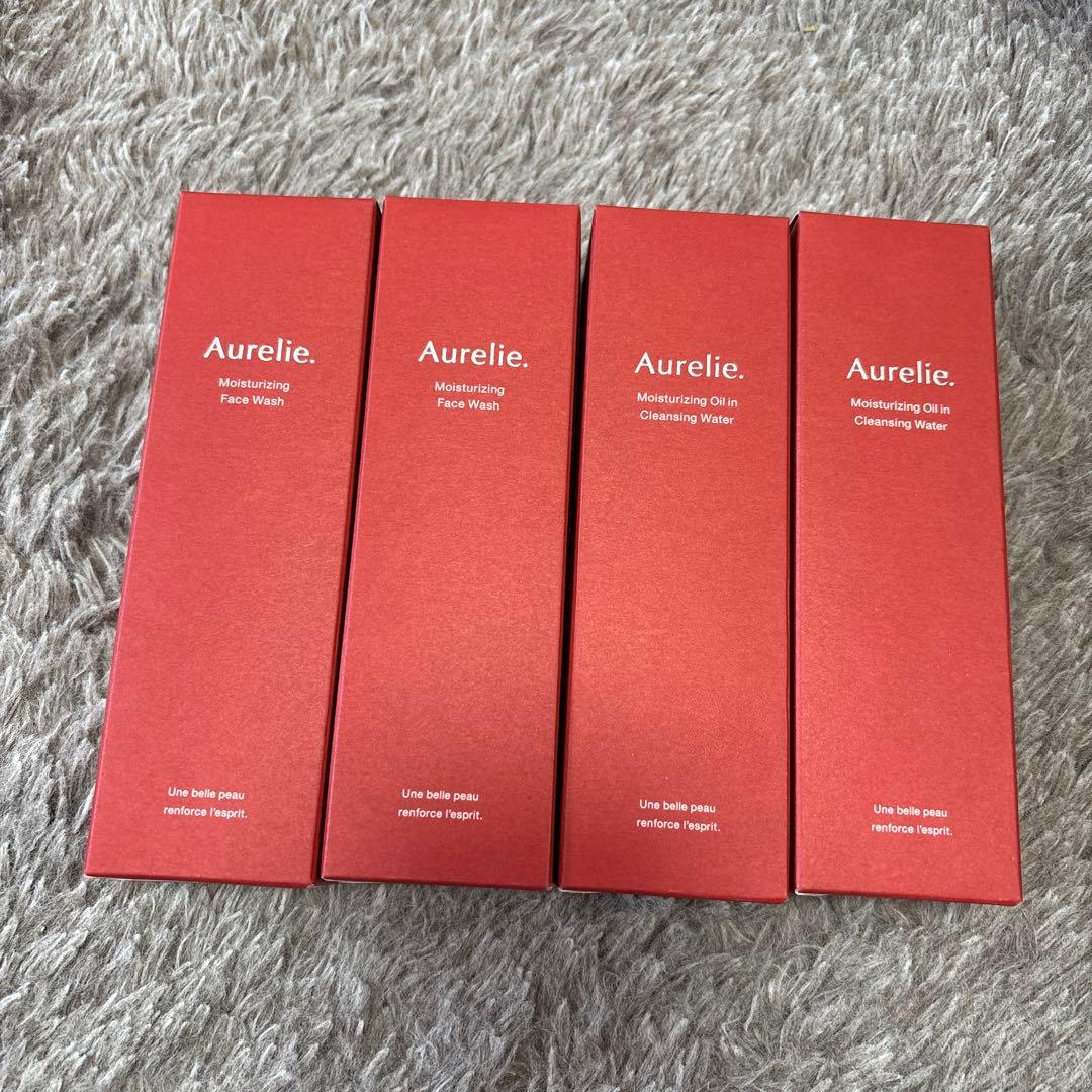 【新品未使用未開封】Aurelie. オレリー　クレンジング・洗顔 2つずつ