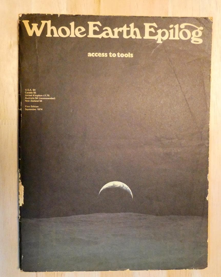 洋書 Whole Earth Epilog