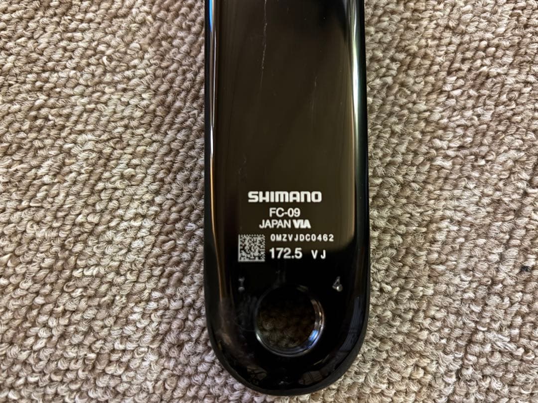 SHIMANO デュラエース　FC-09 52-36T 172.5mm 11速用