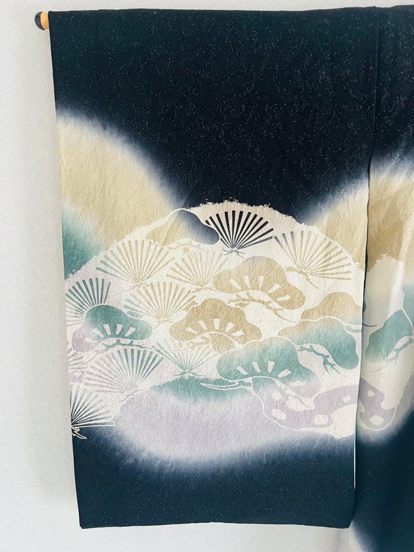 ★豪華刺繍兜 【日本製】お宮参り着物 男の子用 赤ちゃんの初着のお祝い 肌着付き