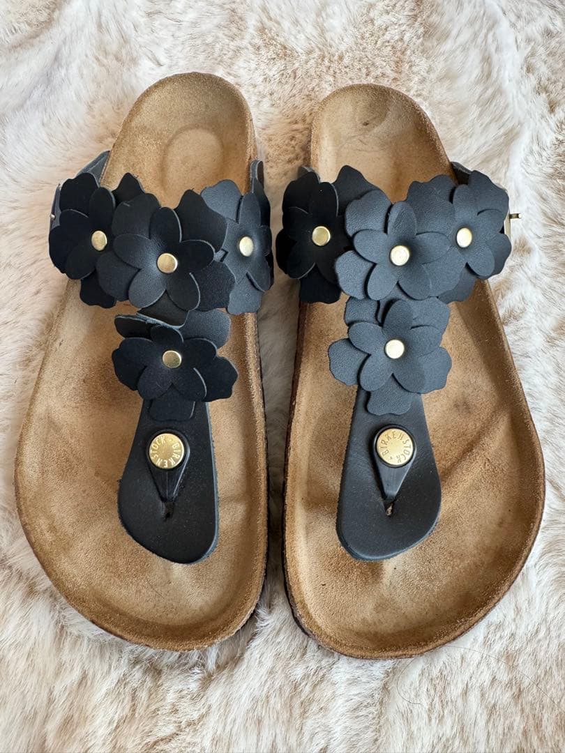 BIRKENSTOCK UNITED ARROWS ギゼフラワー サンダル38