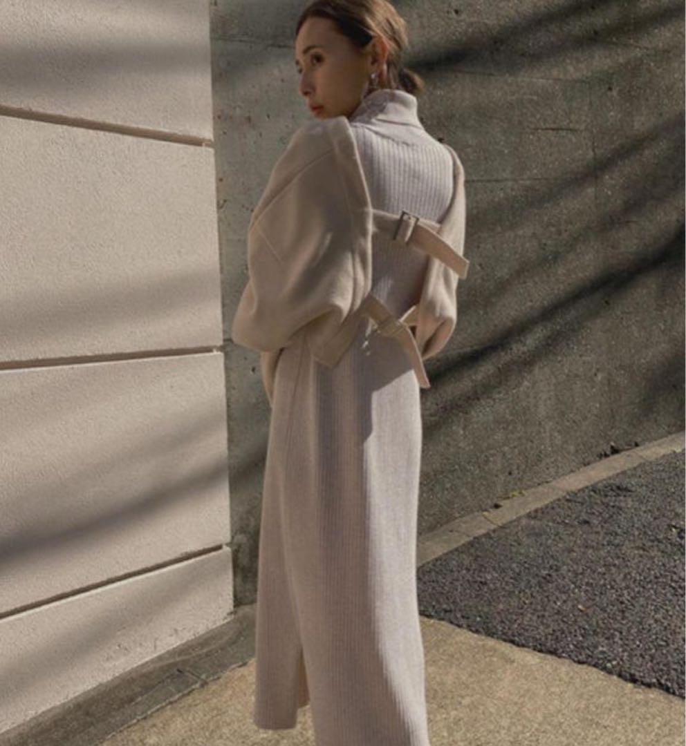 ワンピース AMERI LAYERED T KNIT DRESS