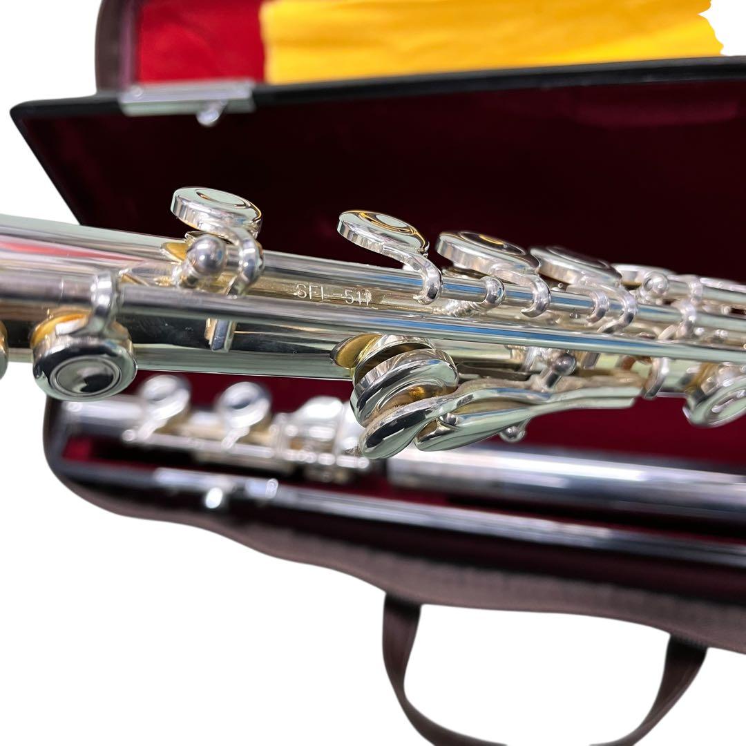 【美品】JUPITER フルート SFL-511 ケース付き 説明書付き