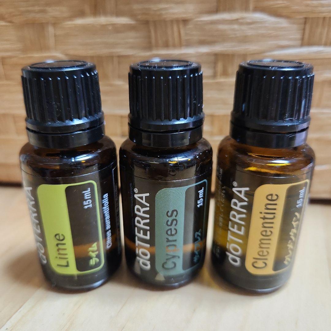 ドテラ　ライム・サイプレス・クレメンタイン　３本セット