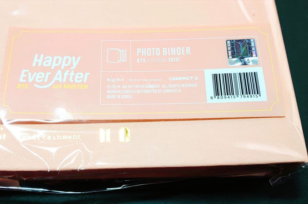 BTS 防弾少年団 Happy Ever After PHOTO BINDER