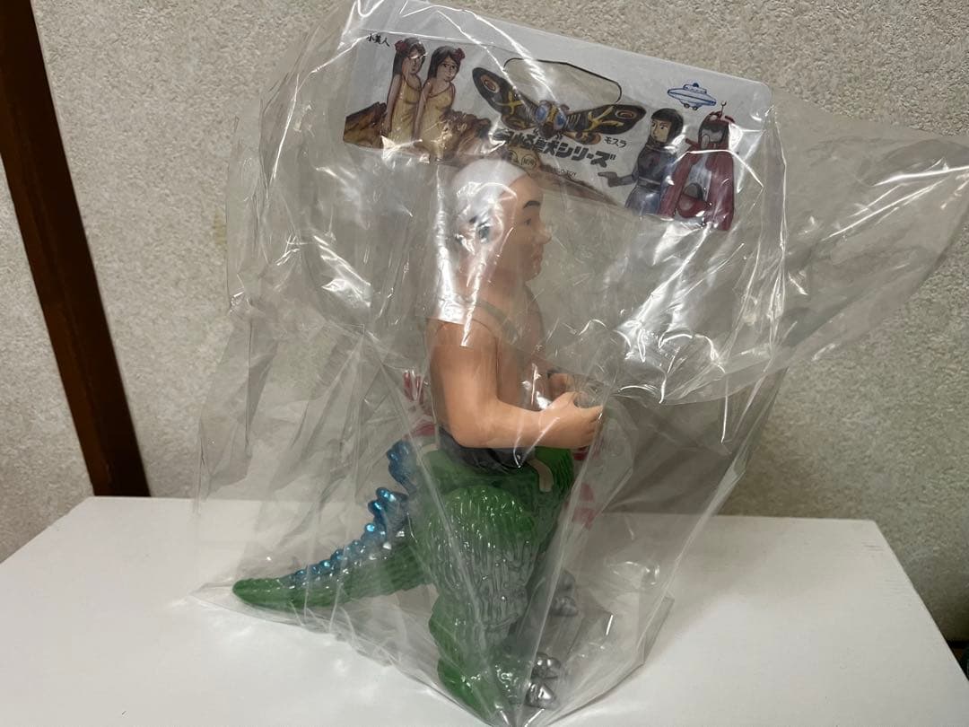 M1号 中島春雄ゴジラ メタリック脚シルバー スプレー版 ソフビマルサン