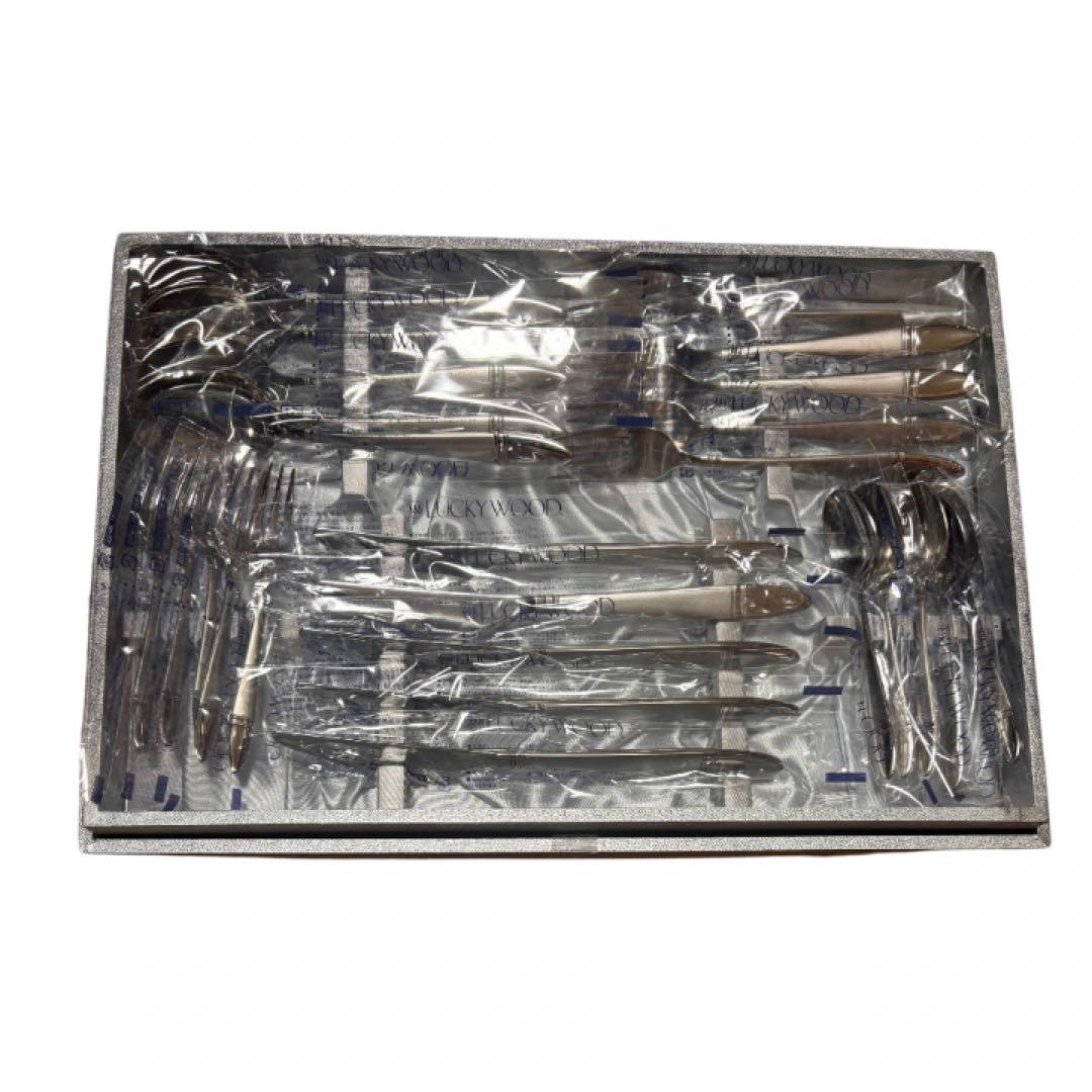 未使用　LUCKYWOOD ラッキーウッド カトラリー ソルテア ディナーセット