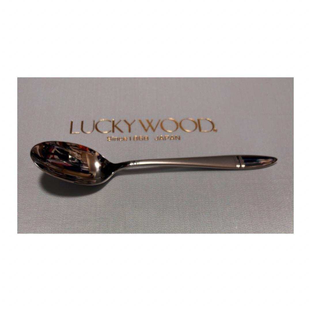 未使用　LUCKYWOOD ラッキーウッド カトラリー ソルテア ディナーセット
