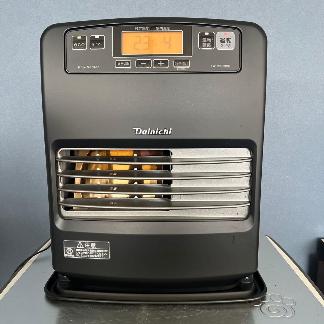 ダイニチ 石油ファンヒーター FW-C3323KC マットブラック