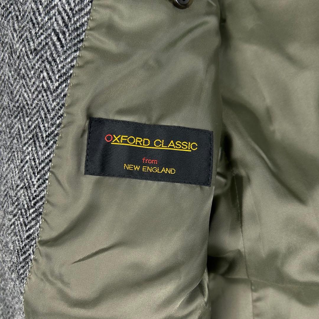 美品☆ハリスツイード オックスフォードクラシック ヘリンボーンジャケット BB5