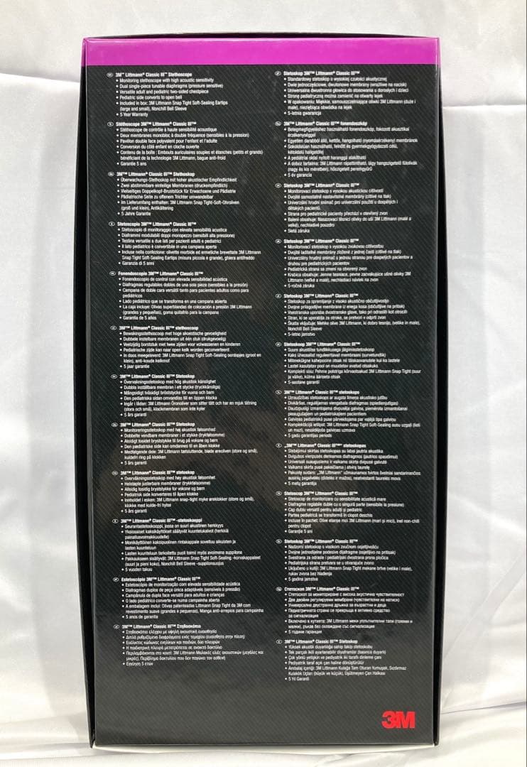 168N9パ 未使用 Littmann Classic III 聴診器 ブラック